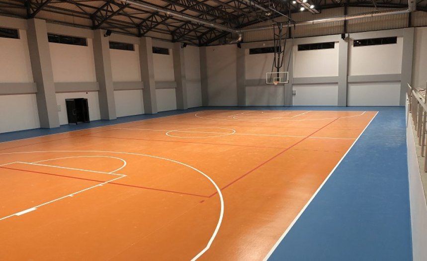 SPOR SALONU PVC ZEMİN KAPLAMA POZU